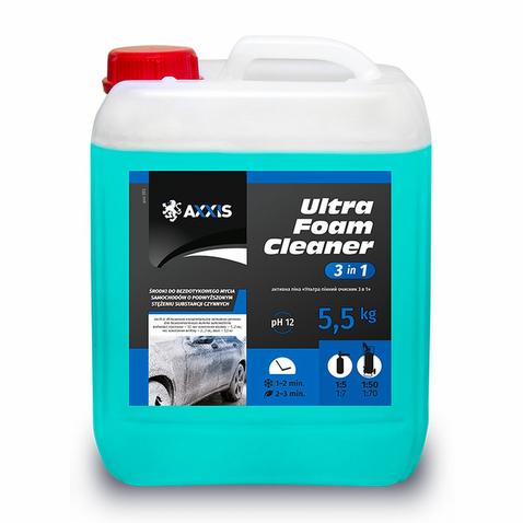 axx-393 Активная пена AXXIS Ultra Foam Cleaner 3 в 1 (канистра 5л)(шт.) from Motor-Agro Kharkiv Ukraine
