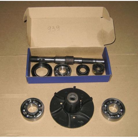 939 Kit water pump a-41 (new model) with shaft and impeller (complex) from Motor-Agro Kharkiv Ukraine