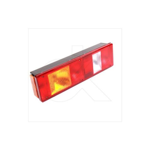 Rear left lamp 24V with side dimensions. lantern